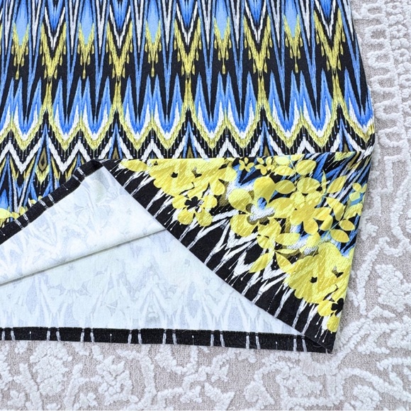 J. Jill Wearever Collection Ikat Print Midi Dress - Picture 9 of 13